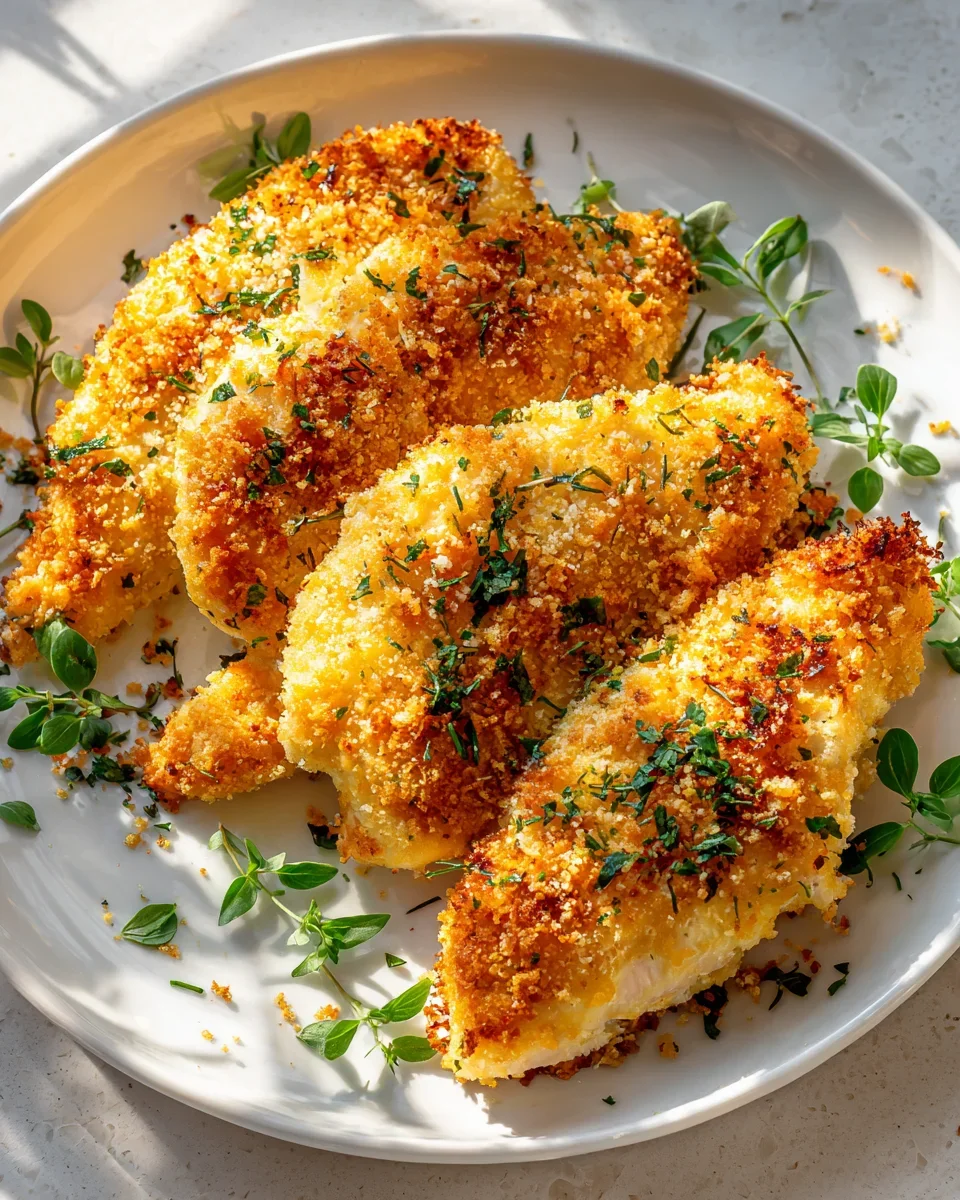Air Fryer Hähnchen mit Parmesan-Kruste: Knusprig & Lecker!