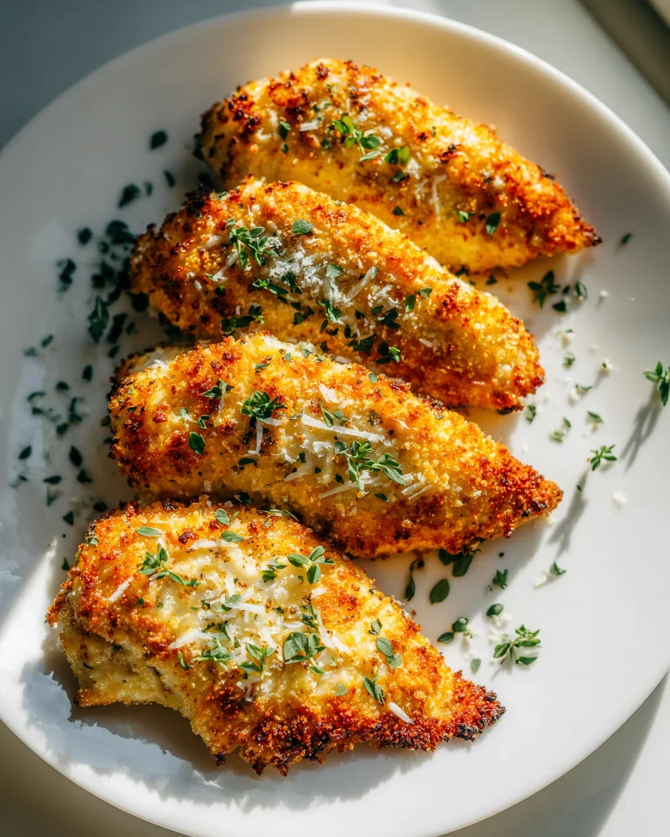 Air Fryer Hähnchen mit Parmesan-Kruste: Knusprig & Lecker!