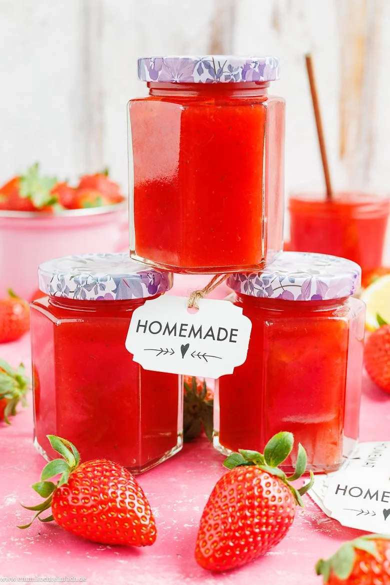 Aroma pur: selber gemachte Erdbeermarmelade