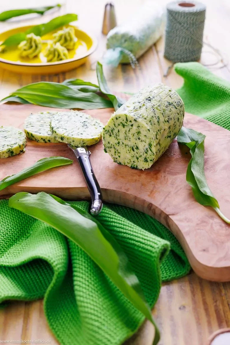 Bärlauchbutter aus wenigen Zutaten selber machen