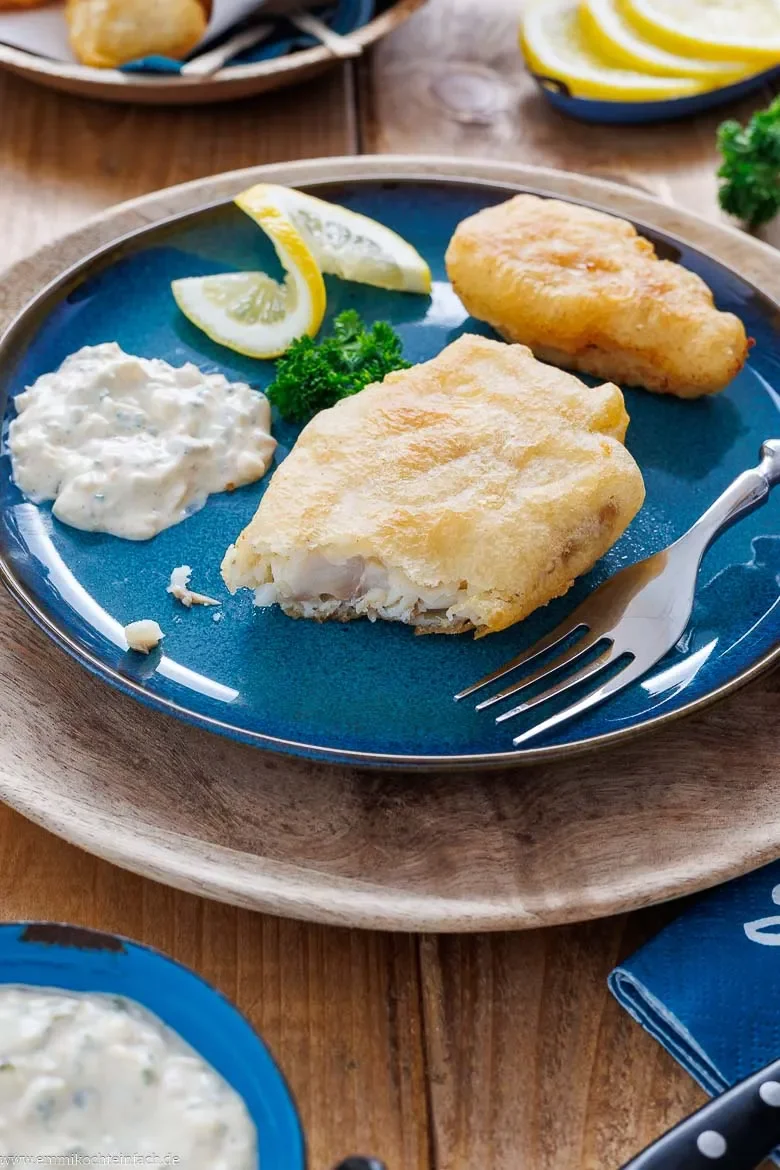 Backfischteig knusprig frittiert