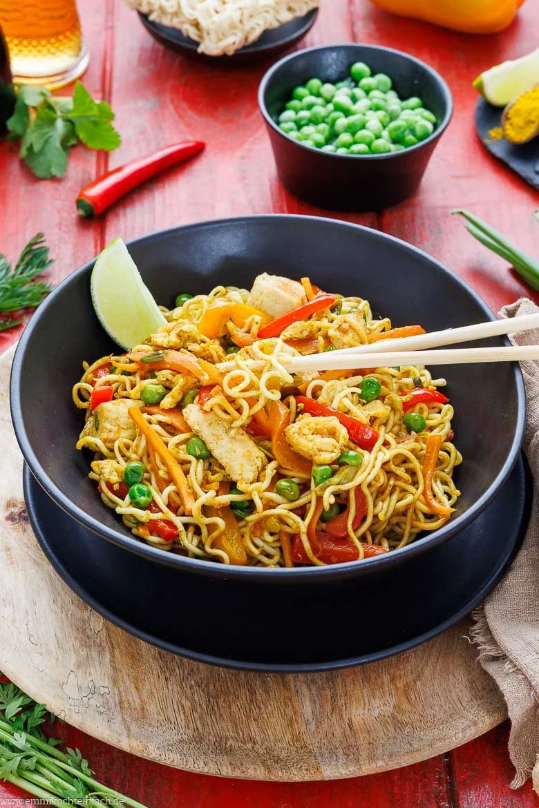 Bami Goreng – klassisch indonesische Bratnudeln