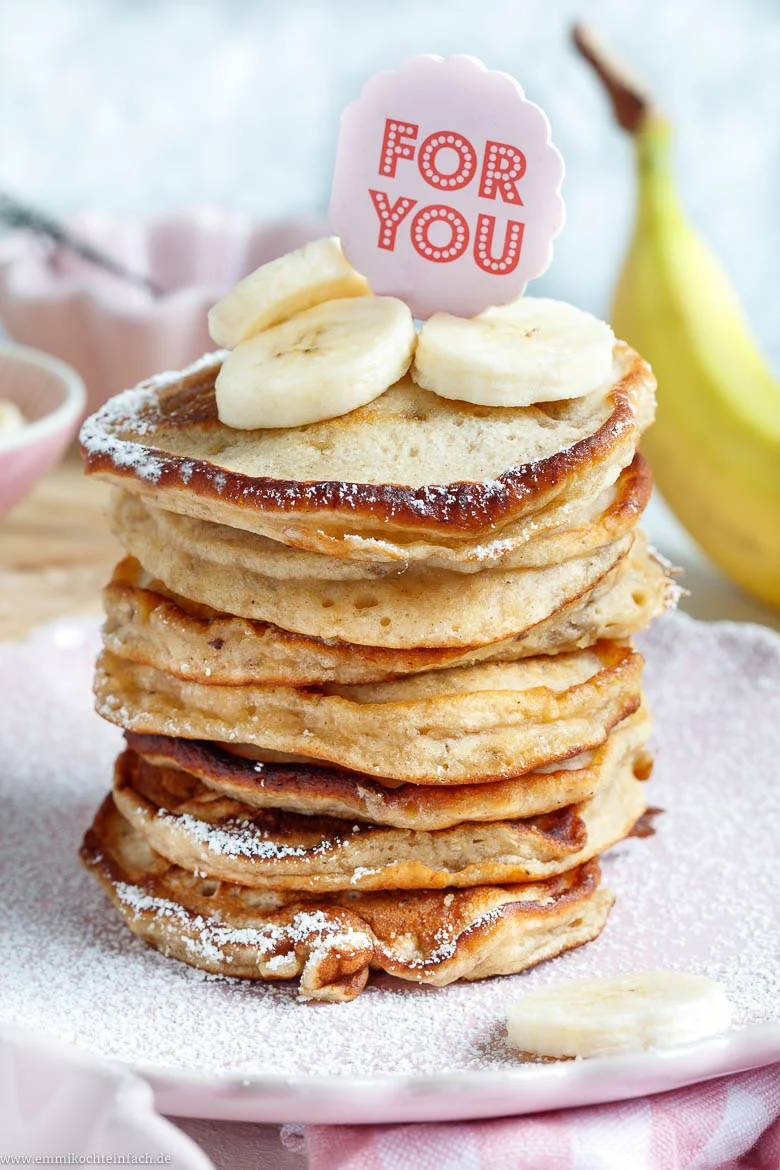 Bananen-Pancakes – schnell und einfach