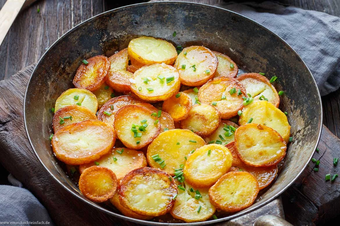 Bratkartoffel Rezept - www.emmikochteinfach.de