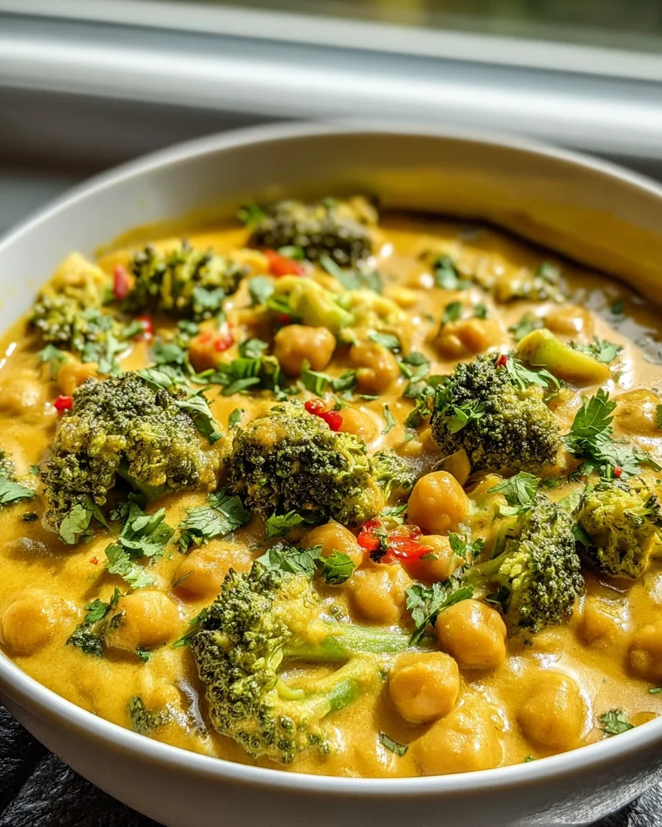Brokkoli Kichererbsen Curry: Schnell, Lecker & Vegan genießen!