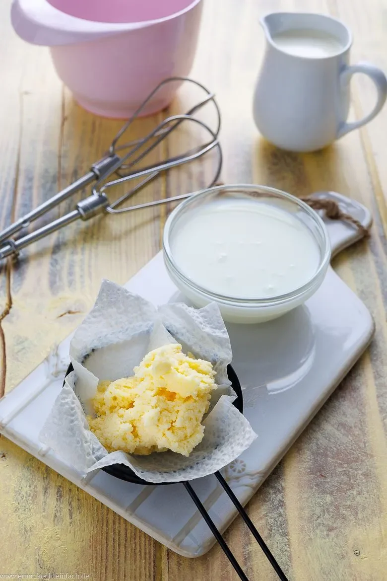 Butter selber machen aus Sahne