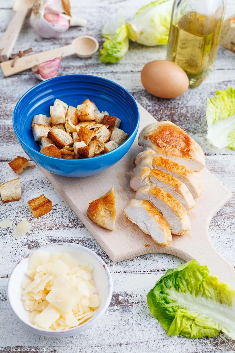 Caesar Salad Zutaten