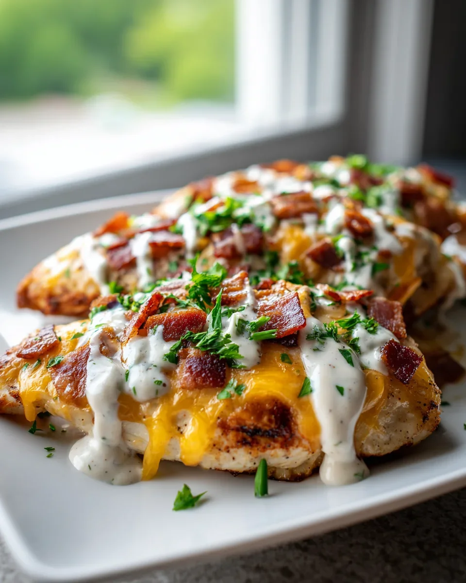 Cheddar Beef Bacon Ranch Chicken Melt: Dein neues Lieblingsrezept!
