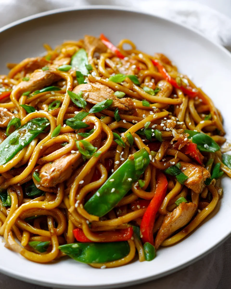 Chicken Yaki Udon Skillet: Dein einfaches Wohlfühlessen