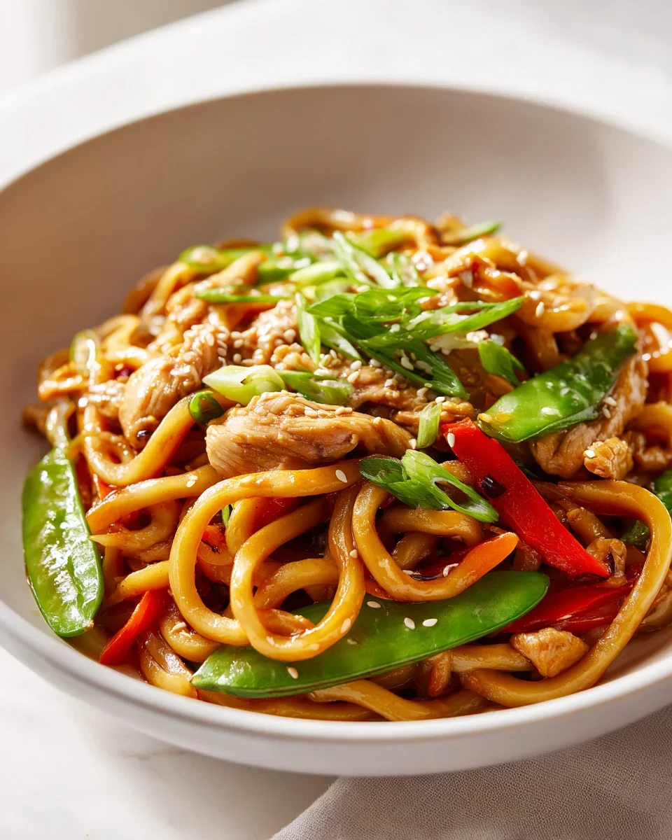 Chicken Yaki Udon Skillet: Dein einfaches Wohlfühlessen
