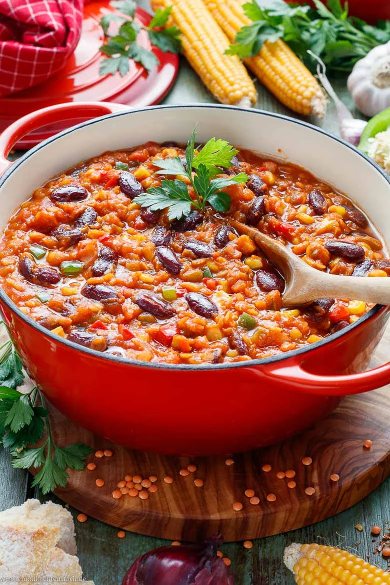 Chili sin Carne - schnell und einfach - www.emmikochteinfach.de