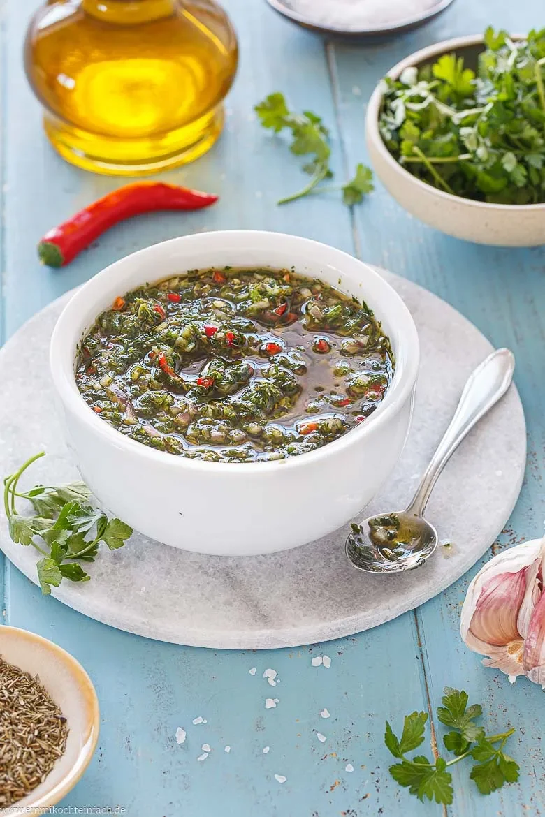 Chimichurri – würzige, argentinische Kräutersauce