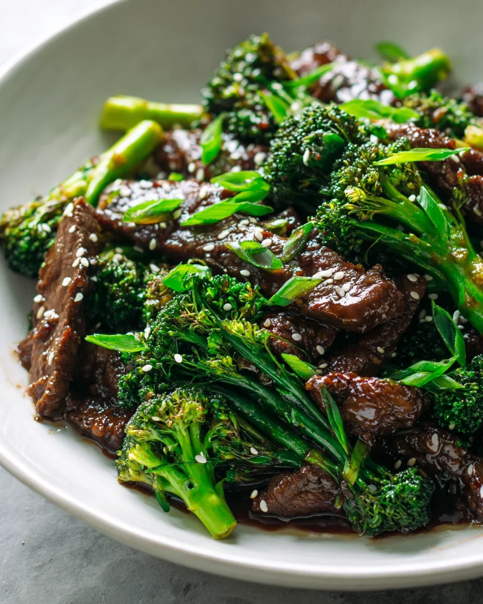 Chinesisches Rindfleisch Brokkoli Wok Rezept: Herzhaft & Schnell