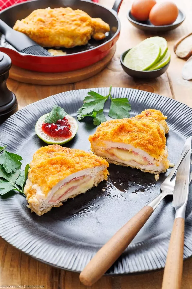 Cordon Bleu aus dem Backofen
