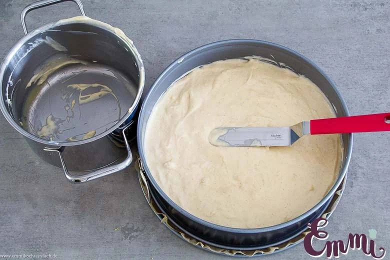 Creme-Schicht für den Sommer-Kuchen ohne backen- www.emmikochteinfach.de