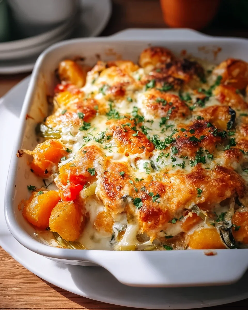 Cremiger Gnocchi-Kürbis-Auflauf: Dein perfektes Herbstgericht