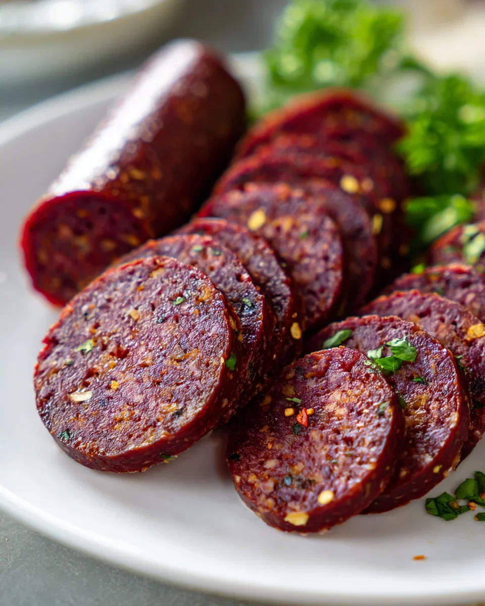 Dein Rezept für Vegan Beef Salami: Geschmack pur, ganz ohne Fleisch