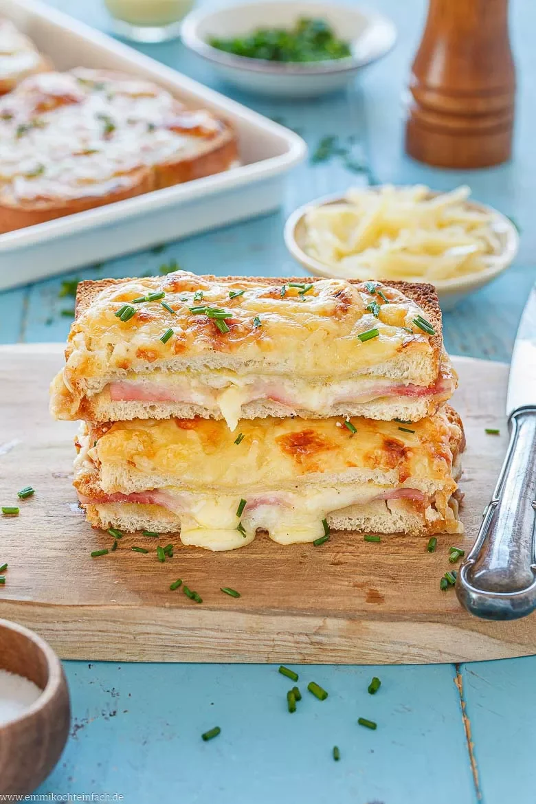 Der Unterschied zwischen Croque Monsieur und Croque Madame ist das Spiegelei.