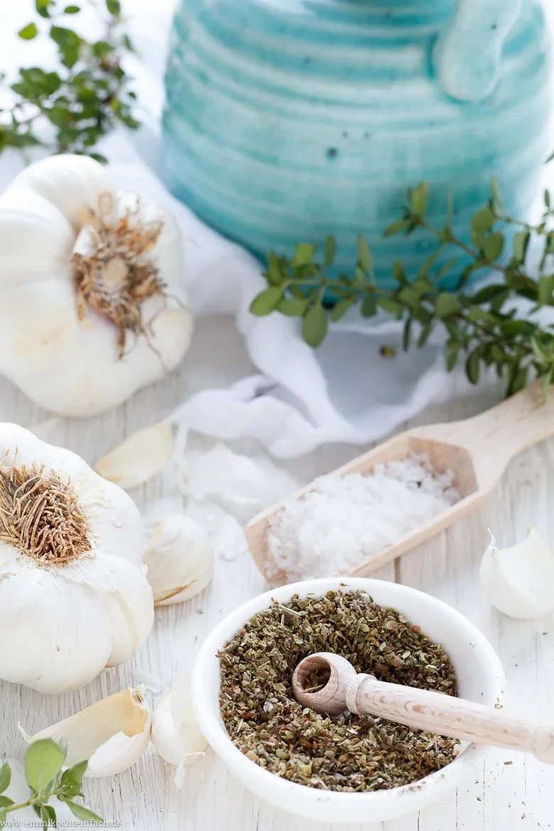 Kartoffel Hähnchen vom Backblech griechische Art