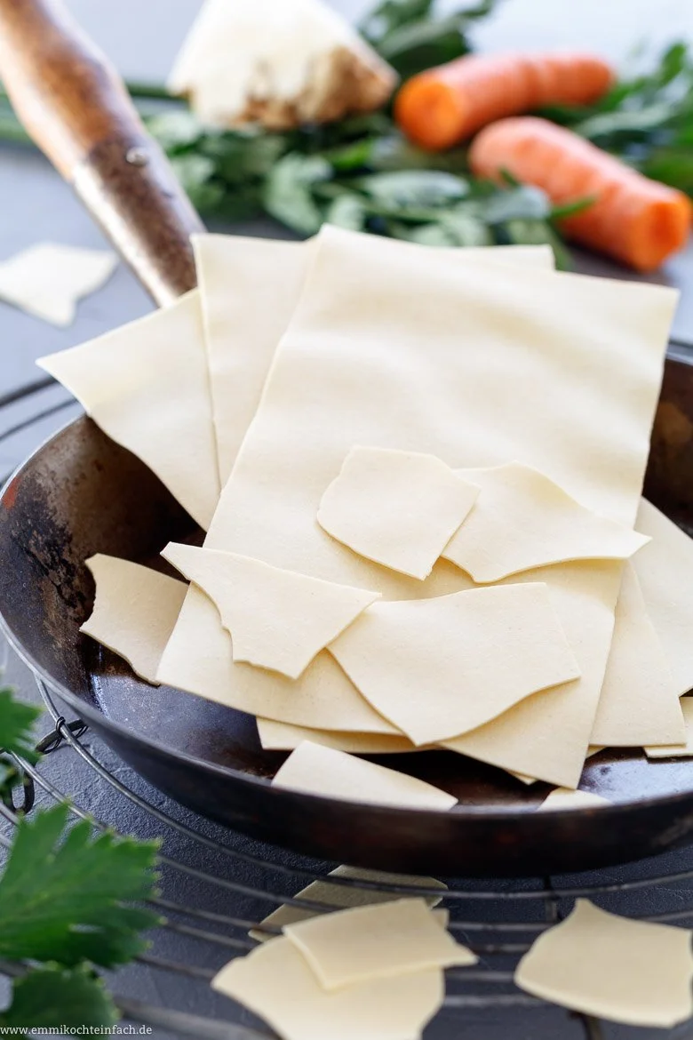 Schnelle Pfannen Lasagne mit Trick-Béchamel