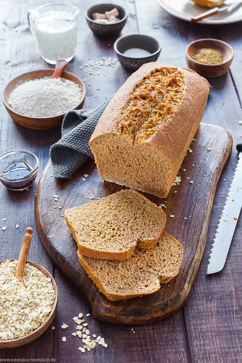 Dinkelvollkornbrot einfach selber backen