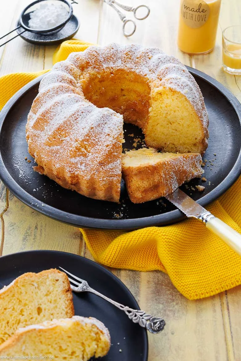 Eierlikörkuchen Gugelhupf