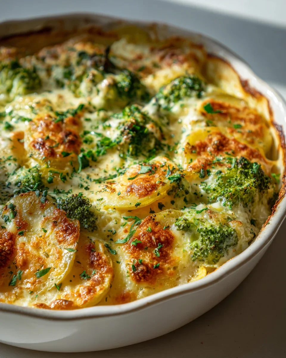 Einfacher Kartoffel Brokkoli Auflauf – Lecker für Jeden Tag!