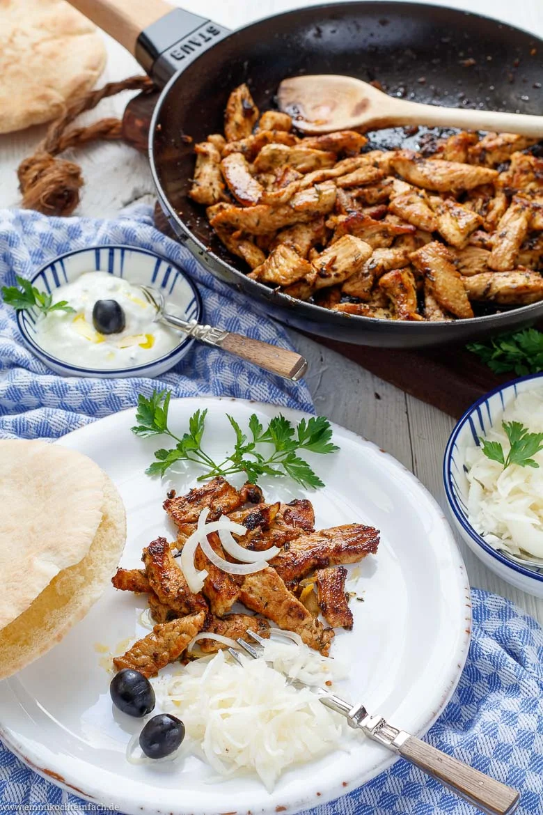 Einfaches Gyros Rezept – wie beim Griechen