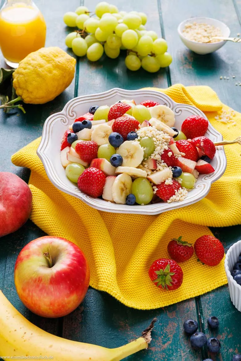 Obstsalat – einfach, frisch und schnell