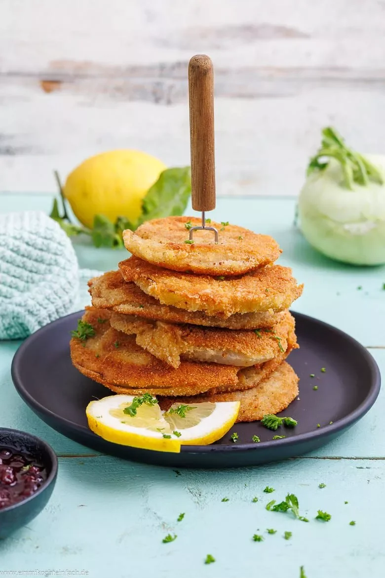 Kohlrabischnitzel selber machen