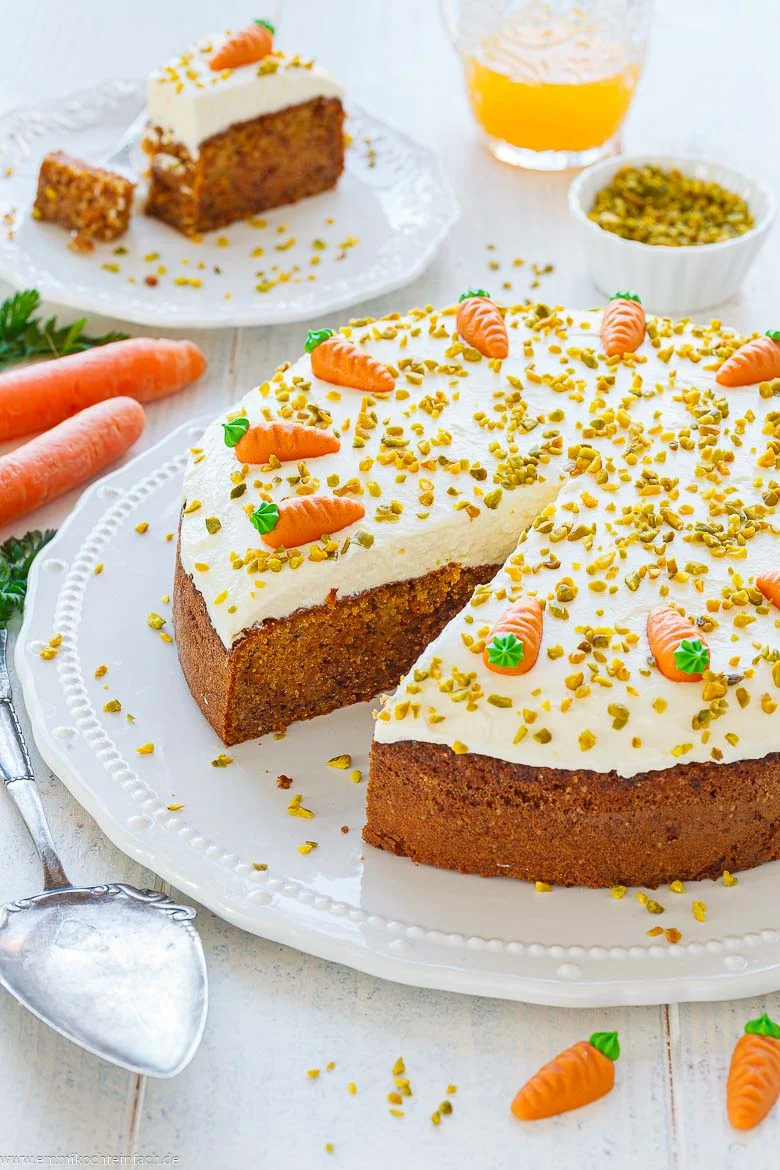 Einfaches Rezept für Rüblitorte