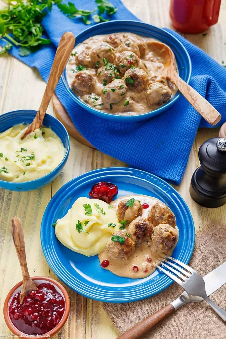 Einfaches Rezept für schwedische Köttbullar