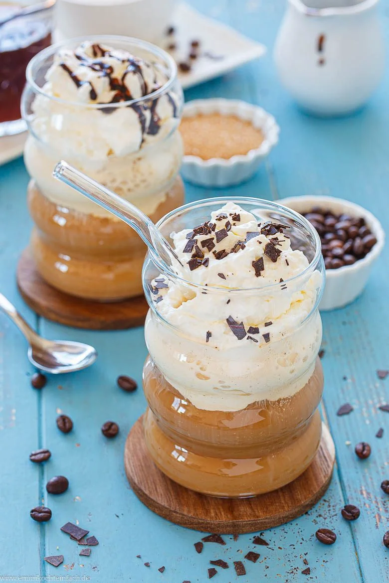 Erfrischendes Sommergetränk mit Kaffee