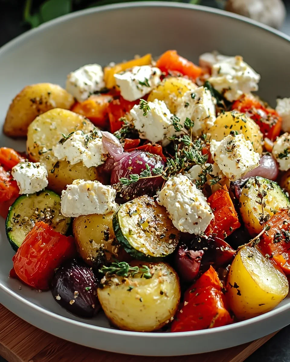 Feta Kartoffeln Ofengemüse: Dein einfaches & leckeres Rezept