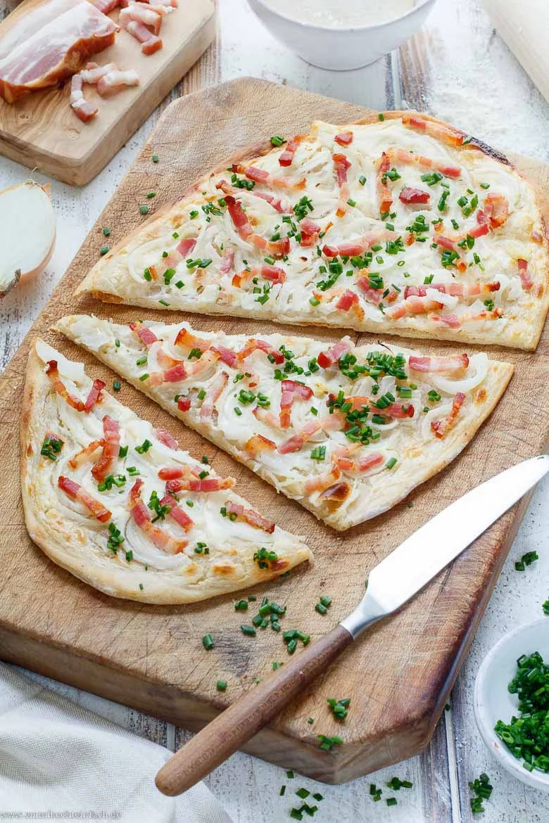 Flammkuchen – Rezept nach Elsässer Art