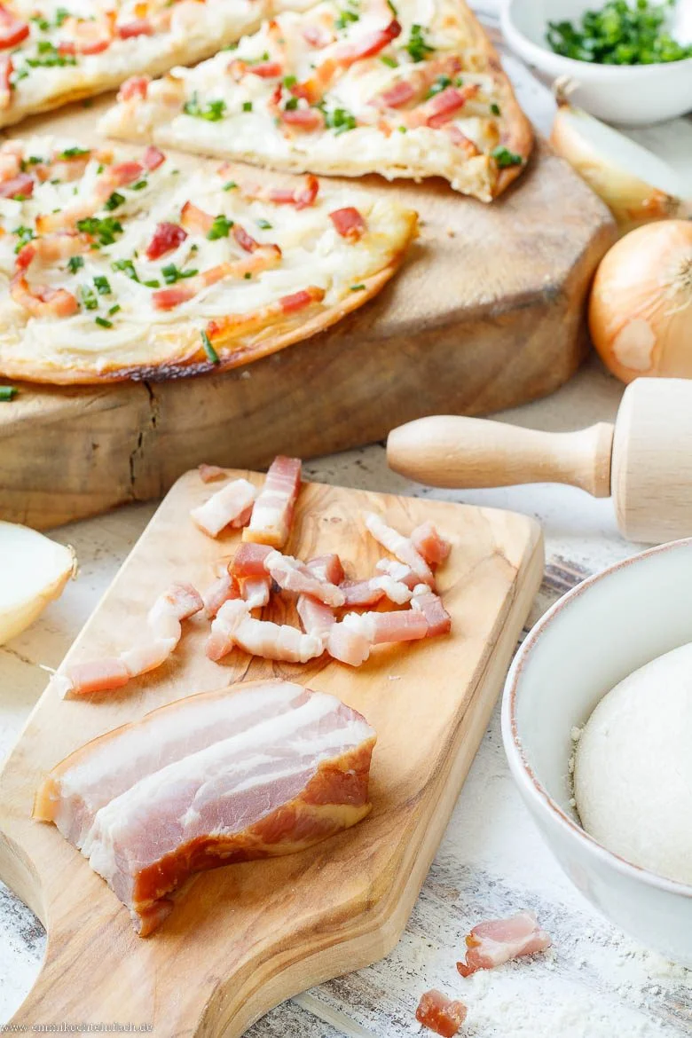 Flammkuchen Zutaten