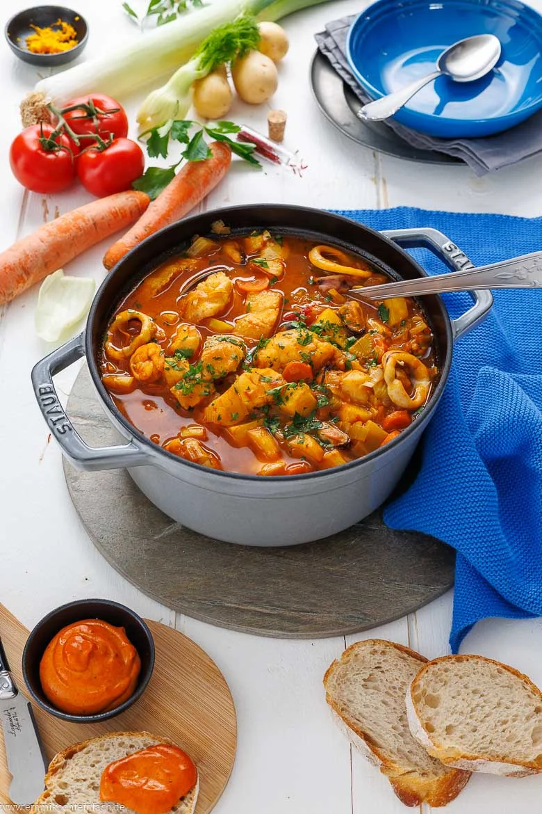 Bouillabaisse – französische Fischsuppe