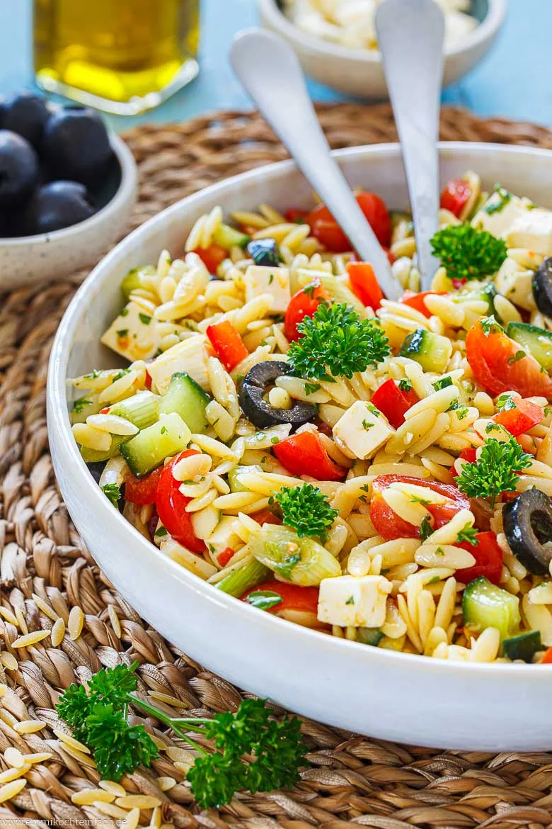 Kritharaki-Salat – schnell und einfach