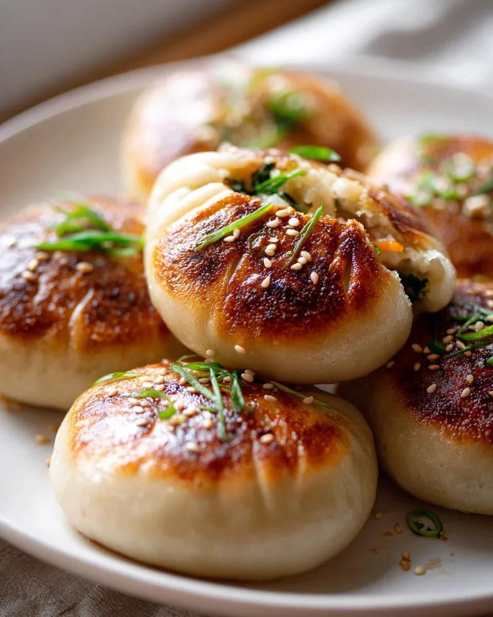 Gebratene Kohl-Nudel-Brötchen: Dein einfaches Brötchen-Rezept