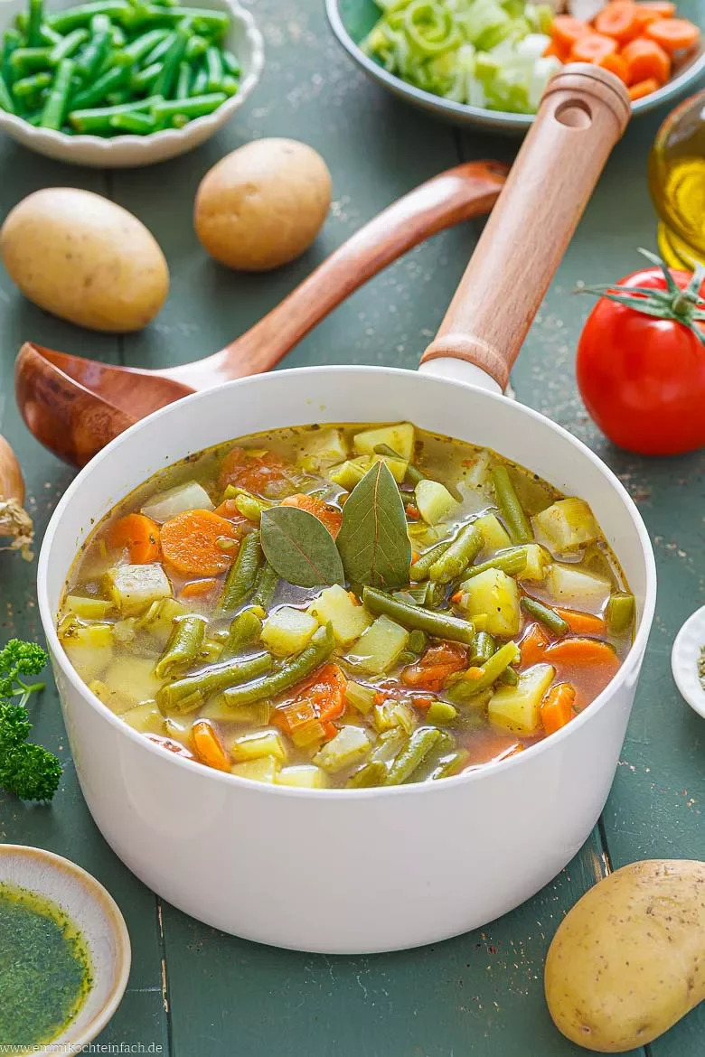 Gemüseeintopf mit Kartoffeln