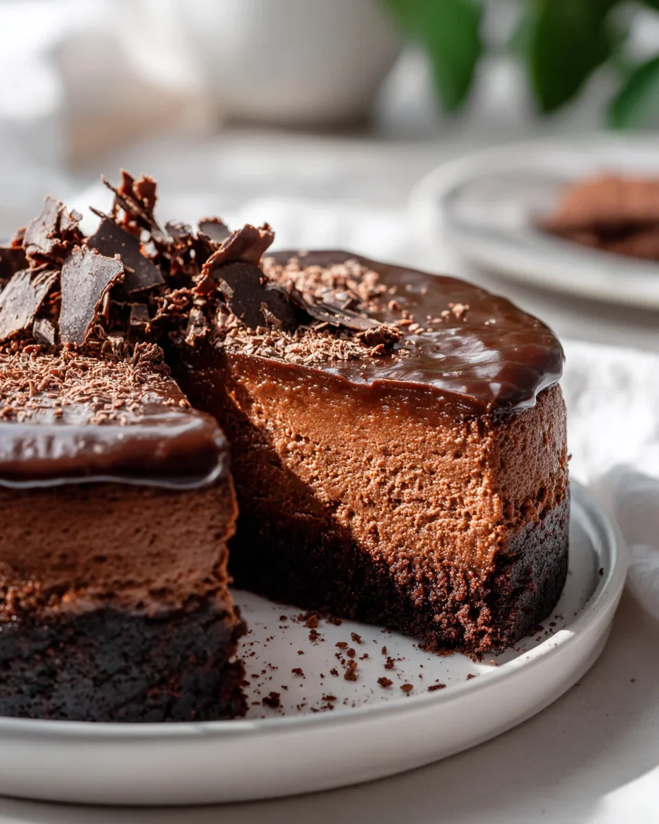 Genialer Erdbeer Non-Alkohol Bier Schoko Brownie Cheesecake