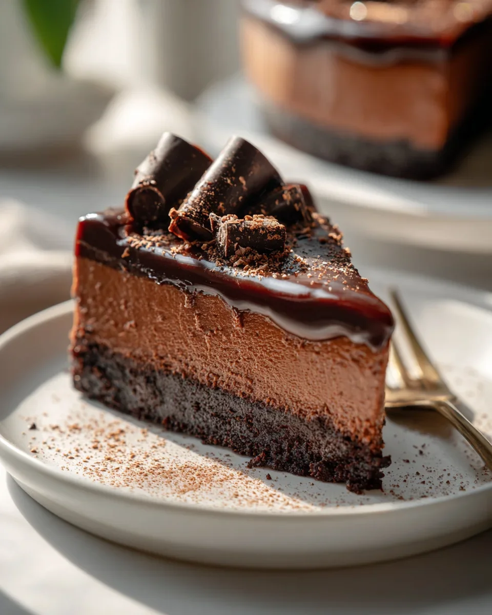 Genialer Erdbeer Non-Alkohol Bier Schoko Brownie Cheesecake