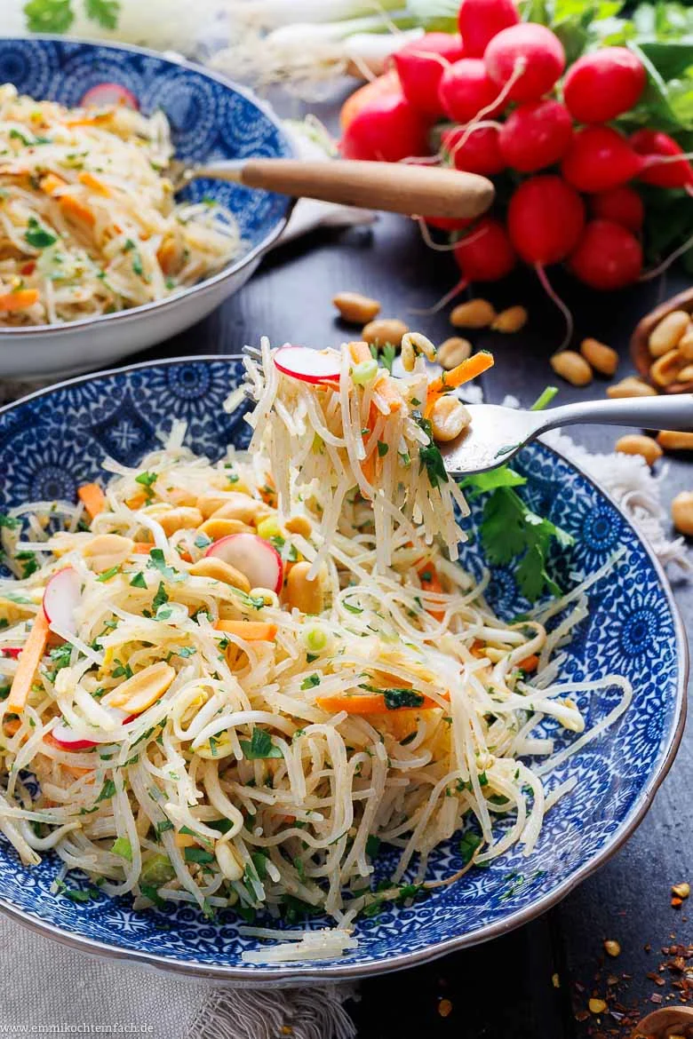 Glasnudelsalat – schnell und einfach