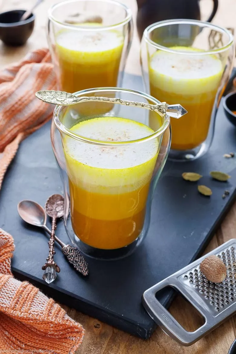Goldene Milch selber machen