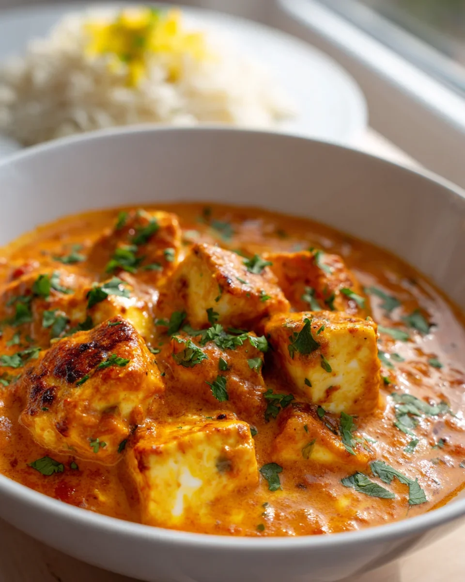 Halloumi Makhani Curry – Vegetarisch, Cremig & Köstlich!