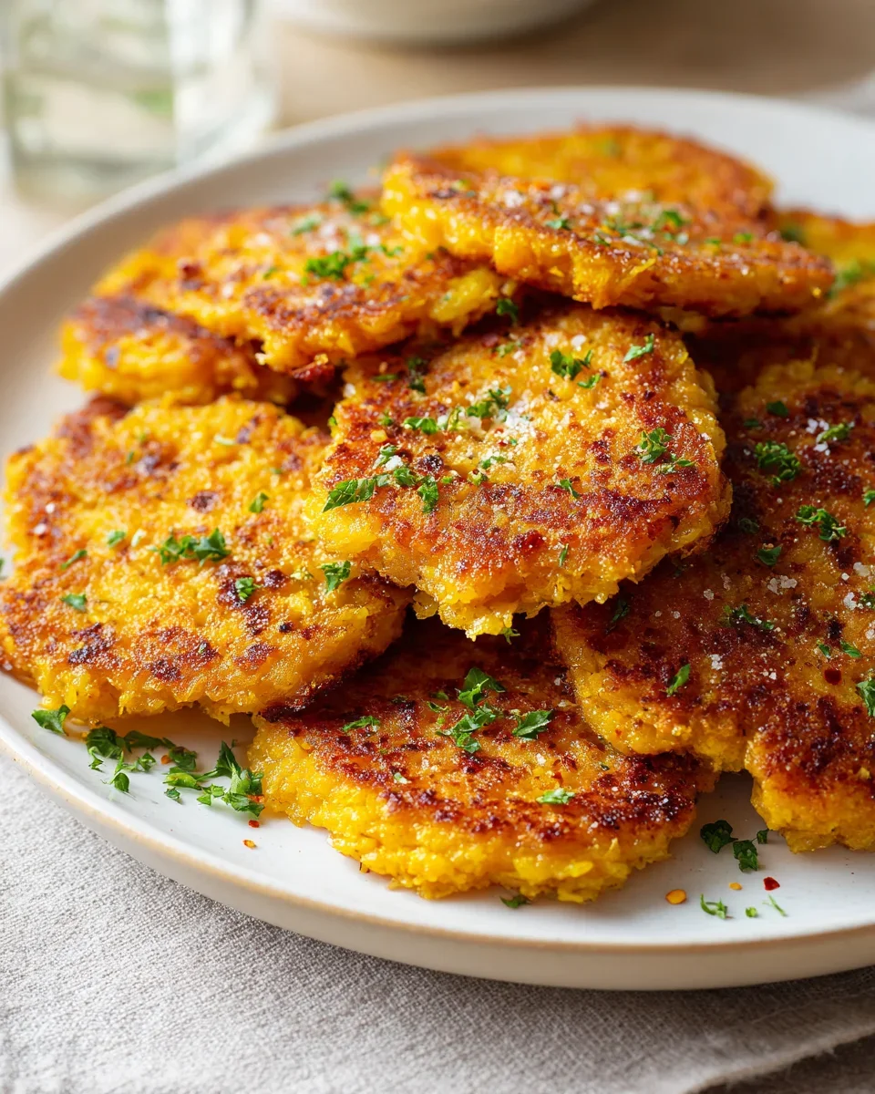 Herbstliche Kürbis Kartoffel Puffer: Feta & Kräuter-Genuss