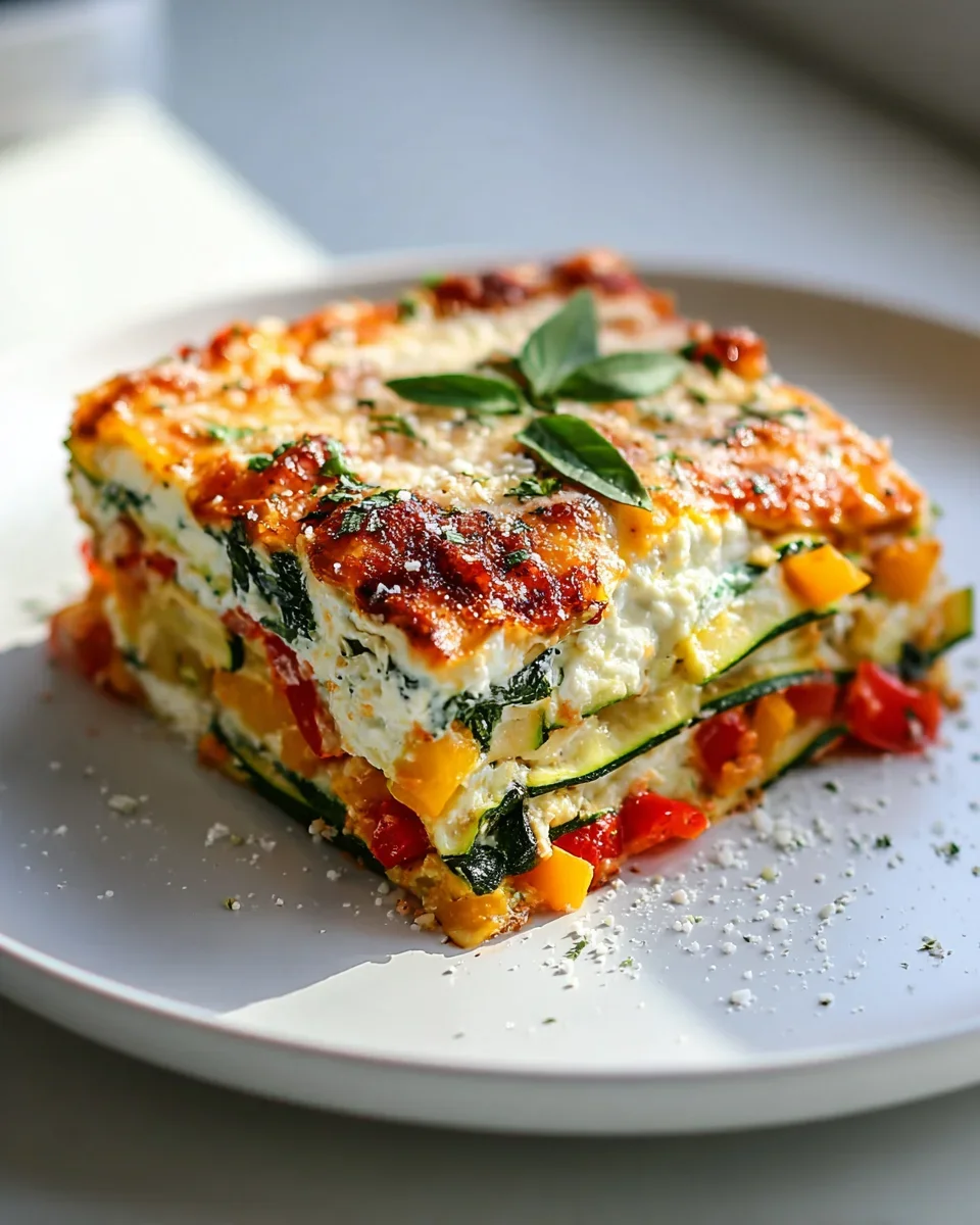 High Protein Veggie Lasagna: Dein gesundes & leckeres Rezept!