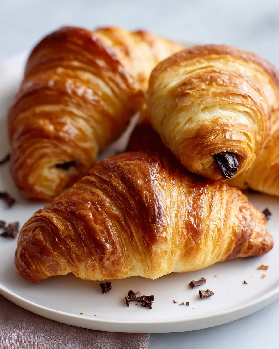 Himmlische Schoko Croissants selber backen – pain au chocolat