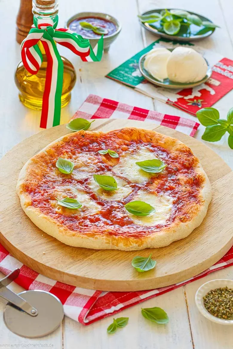 Pizza Margherita – das Originalrezept