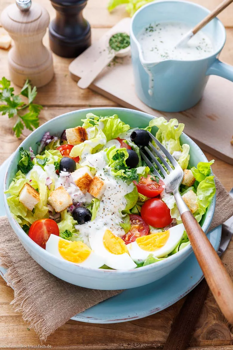 Joghurt Dressing für Salat
